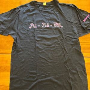 Ju-Ju-Be Exclusive Official Tour‎ Guide T-Shirt Trade Show Promo Black Pink XXL